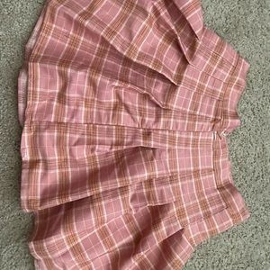 Pink “school girl” skirt